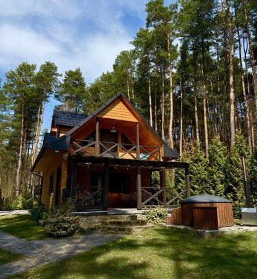 Rakow Casa | Domek w lesie nad zalewem