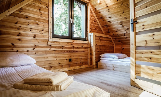 Przywidz Casa | Domki na Kaszubach - Chabry i Rumianki - Roztoka, Przywidz - Basen Sauna Jacuzzi