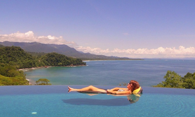 Dominical Casa | No se lo pierdan lujo frente al mar Villa Wow ... ¿Qué vista!
