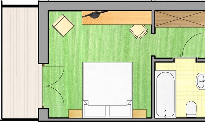 Reichenau Casa | Doppelzimmer Typ "heidi" - Heidi-hotel Falkertsee
