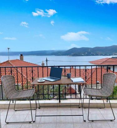 Pirgadikia Apartamento | Doras House in village Άνετο Διαμέρισμα υπέροχη θέα