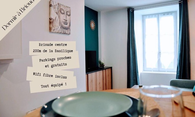 Brioude Apartamento | Dormir à Brioude - appartement 'esprit zen'