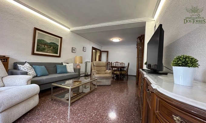 El Gancho Apartamento | Dos Torres Alfajería con parking privado gratis