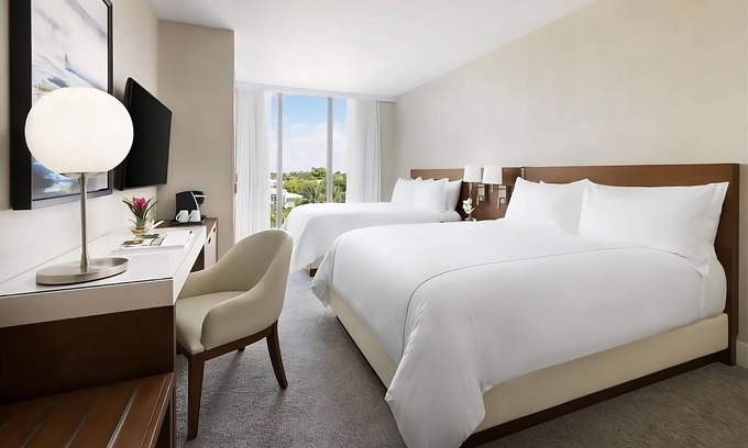 Bay Harbor Islands Hotel | Double Queen Room at The Altair Hotel Bay Harbor Miami
