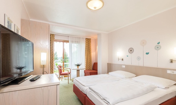 Gailingen Apartamento | Double room 2, with shower and WC