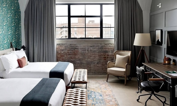 South Main Historic District Apartamento | Double Room at ARRIVE Memphis, Pet-Friendly Property, Parking Onsite