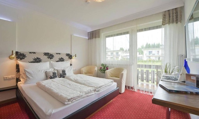 Drobollach am Faakersee Casa | Double room balcony - Biohof Naturzeit Faaker See