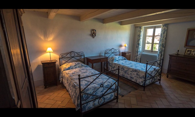 Madonna dell'Olmo Villa | Habitación Doble en Villa - Camera dei Marchesi