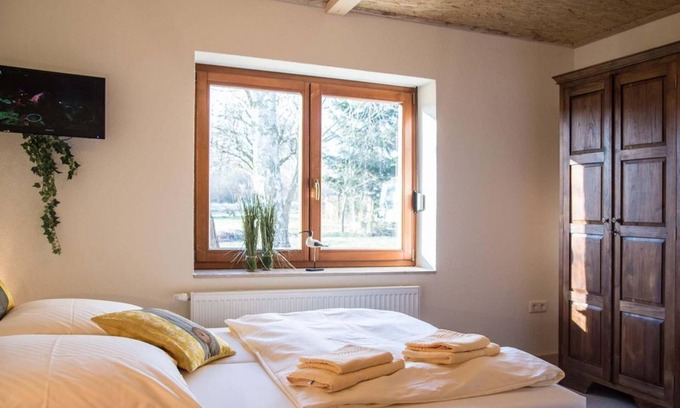 Bahretal Cama Y Desayuno | Double room LILIENSTEIN - WITH breakfast - - Pension Am historischen Kalkwerk