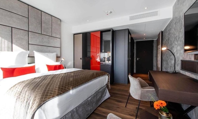 Metternich Casa | Double room Moselkoje with balcony - FÄHRHAUS Koblenz