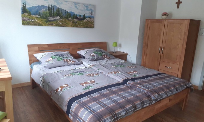 Rettenberg Complejo | Habitacion Doble-Baño Privado-Vista al campo-Primelzimmer