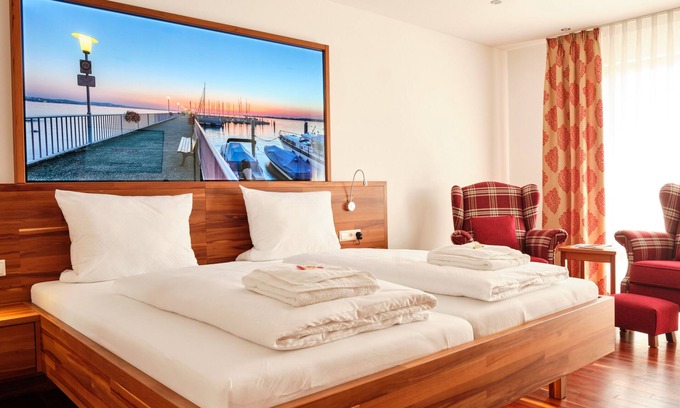 Nonnenhorn Apartamento | Double room type red wine (about 20-25 sqm)