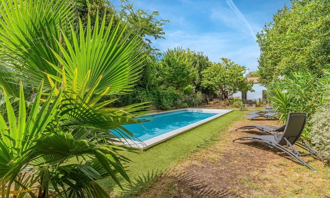 Saint Seurin - Fondaudege Casa | Douceur de Vivre - Avec piscine privée