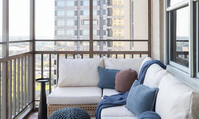 Downtown Atlanta Casa | Downtown ATL Condo Balcony
