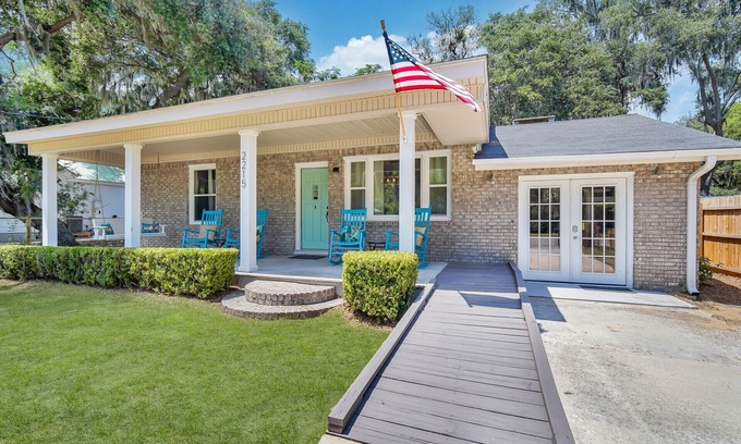 Beaufort Casa | Downtown Beaufort Southern Gem Retreat
