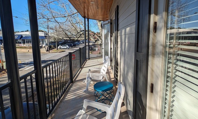 Fairhope Condominio | Downtown Fairhope Condo, Unidad B1, ¡camine hacia todo! ¡Buena ubicación!