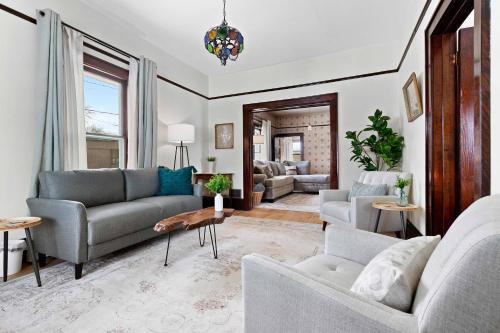Gillett Casa | Downtown Gillett Bungalow, Fireplace, 3B, Historic