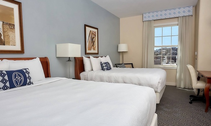 Staunton Hotel | Downtown Historic Hotel w/ Indoor Swimming Pool | Family Ready Room