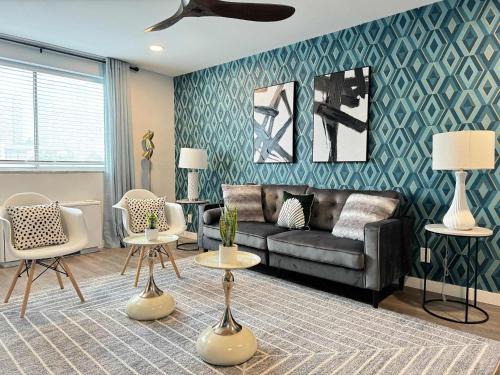 Old Fourth Ward Apartamento | Downtown New-Built Roof-top balcony City View 525Pkwy