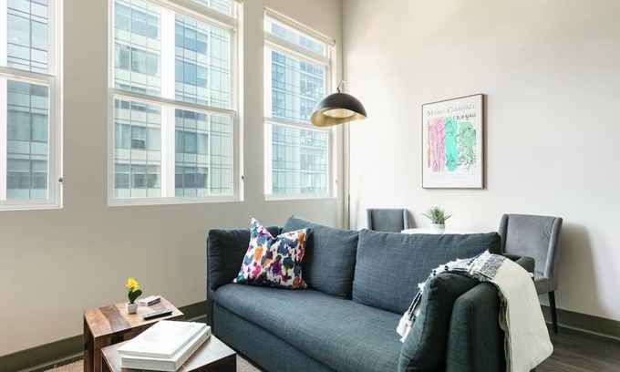 South Loop Condominio | Downtown Park #11 - Mich Ave PH | gym+rooftop