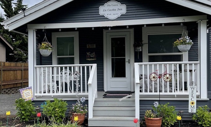 Downtown Vancouver Casa | Darling 1920 's Bungalow de 2 dormitorios en el centro de Vancouver