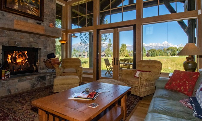 Jackson Hole Casa | Vistas espectaculares del Parque Nacional Grand Teton en Jackson Hole Golf and Tennis