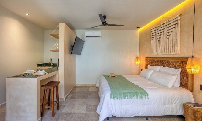 Puerto Morelos Apartamento | Dream and Rest | Rooftop + Pool + Mexican Design
