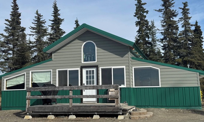 Clam Gulch Cabina | Dream Catcher Cabin on the bluff