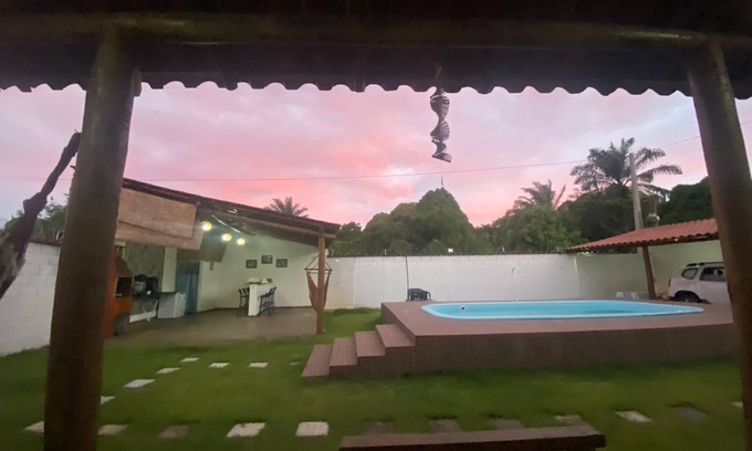 Taboquinhas Casa | Dream house Rodovia ilhéus Itacare km 26 with pool and lagoon