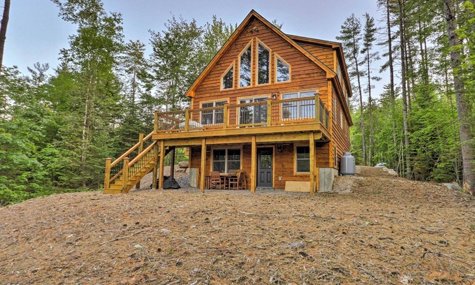 Bethel Cabina | Dream Log Cabin en Bethel - 15 min. a la estación de esquí!