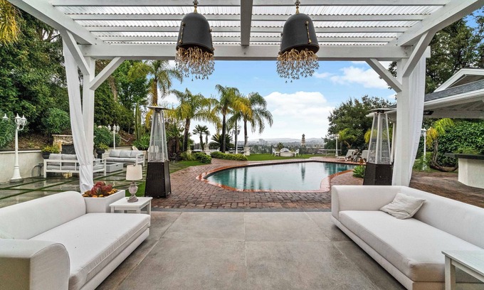 West Hills Casa | Dream Oasis w/ Pool, Jacuzzi, Great Views!