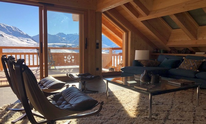 Cognet Apartamento | Vacaciones de ensueño! Lujoso apartamento a pie de pistas, 4 terrazas y centrico