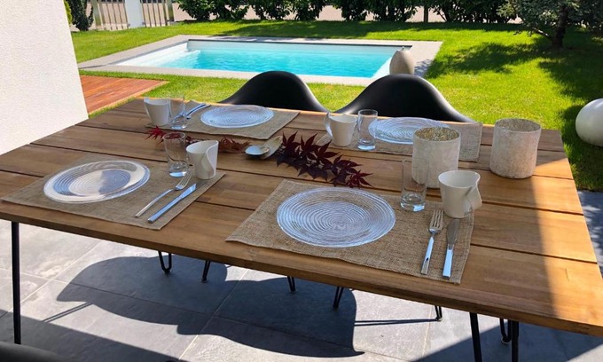 Weil am Rhein Apartamento | Dreamapartment La Vigna Living mit eigenem Aussenpool & Sauna - Weil am Rhein
