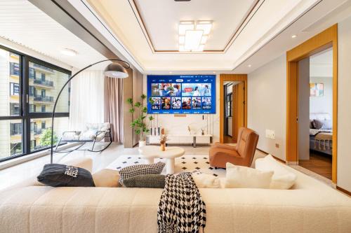 Haitang District Apartamento | Dreamscape Retreat Three-bedroom suite near Atlantis Hotel Sanya