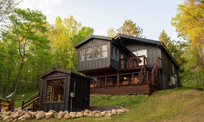 De Soto Cabina | Driftless Cabin - Sauna, Fire pit, BBQ and Birdwatching