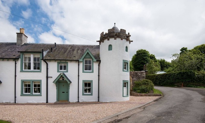 Melrose Cabaña | DRYBURGH STIRLING ONE - duerme 4 en 2 habitaciones cerca de St Boswells