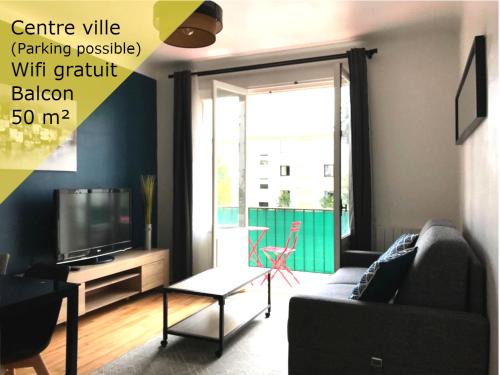 Lorient Apartamento | DUMANOIR - Grand 2 pièces moderne & cosy proche de la gare et du centre