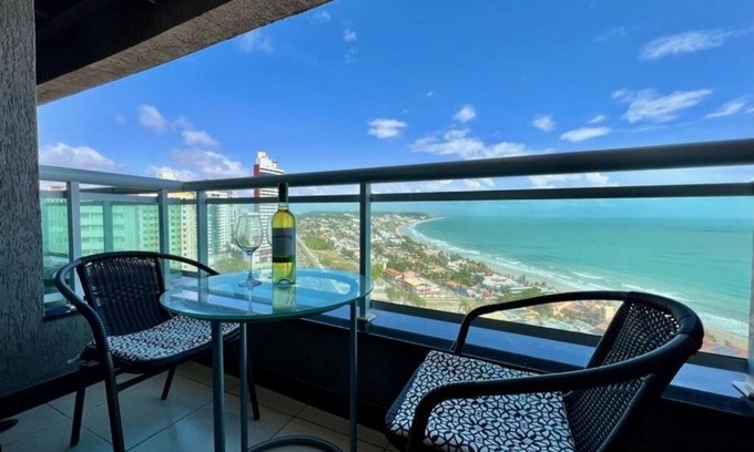Ponta Negra Apartamento | Duna Barcane Vista Mar Pontanegra Natal