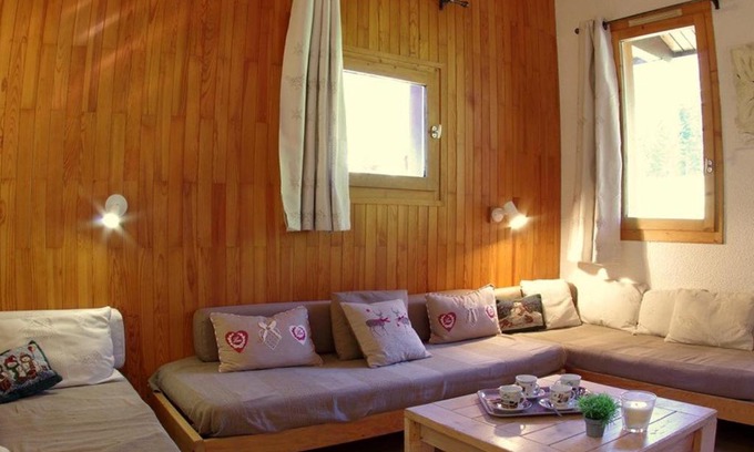 Les Avanchers-Valmorel Apartamento | Duplex 8 pers. skis aux pieds à Valmorel - FR-1-291-766