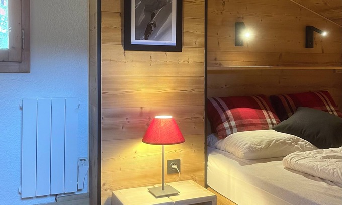 Plagne 1800 Apartamento | Dúplex de 3 estrellas 95 M2 -4 habitaciones para 11 personas -150 m de las pistas -pool / sauna