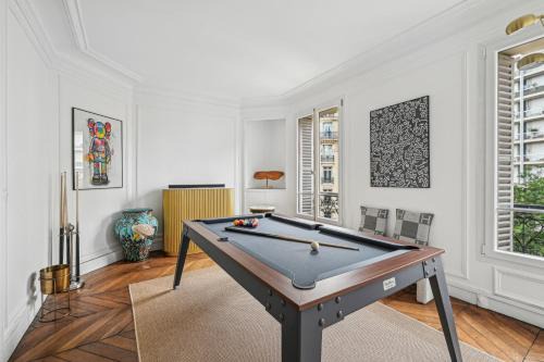16th Arrondissement Apartamento | Duplex avec billard à côté de la Tour Eiffel !