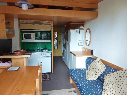 Arc-1800 Apartamento | Duplex chaleureux pour 4 pers, pied des pistes, proche télécabine, commerces, Arc 1800 - FR-1-411-175
