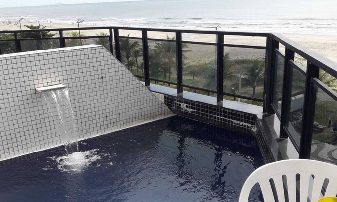 Caioba Apartamento | Duplex Coverage facing the SEA