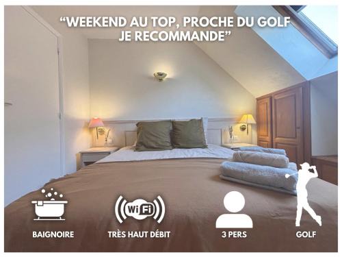 Belleme Apartamento | Duplex de charme près du golf, wifi et parking