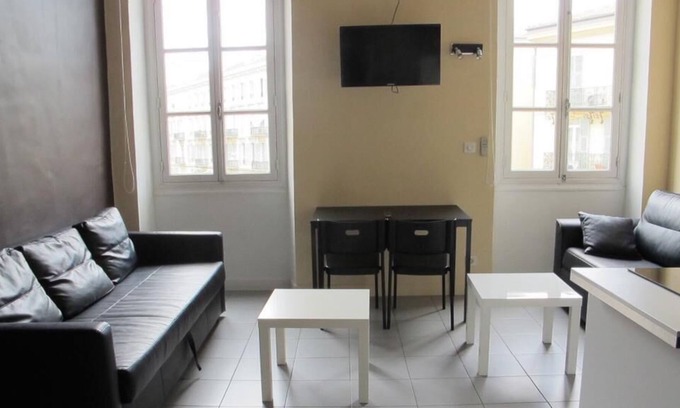 Jean-Medecin Apartamento | Dúplex-Familiar-Baño Privado-Vista a la Ciudad-Studio 10