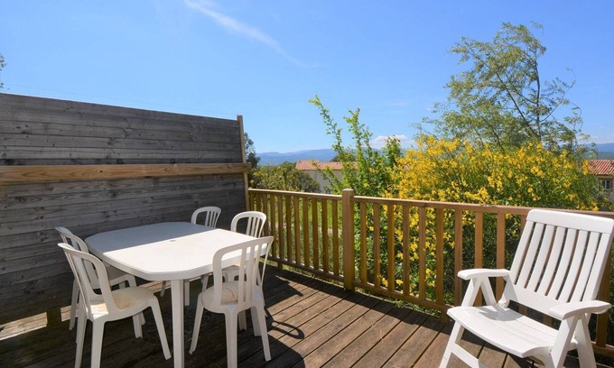 Rouret Casa | Casa dúplex para 6 personas con terraza privada y mascotas bienvenidas
