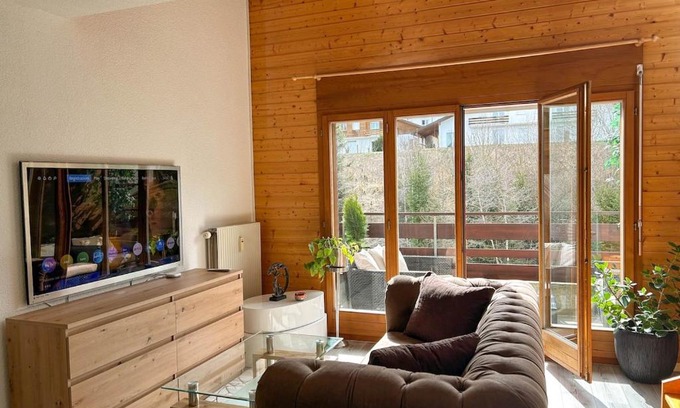Vionnaz Apartamento | Duplex lumineux avec vue