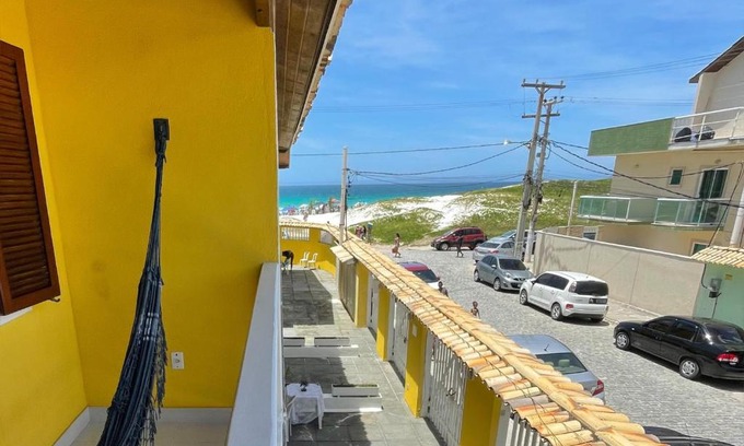 Foguete Casa | Duplex Miramar Praia das Dunas - Pé na Areia - Ar Condicionado
