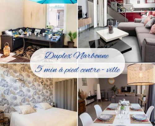 Anatole France Apartamento | Duplex moderne centre Narbonne