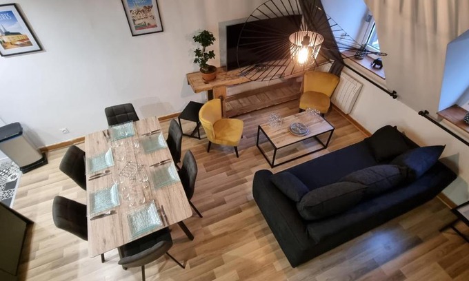 Chartres Apartamento | Duplex Saint-Pierre - Parking et wifi gratuit